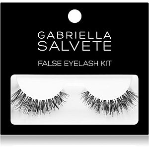Gabriella Salvete False Eyelash Kit umelé mihalnice s lepidlom typ Basic Black 1 ks vyobraziť