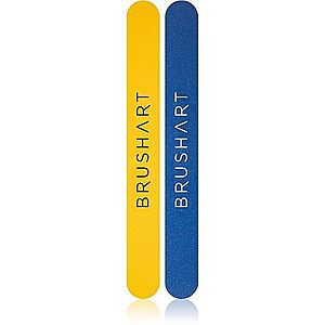 BrushArt Accessories Nail file duo sada pilníkov odtieň Yellow/Blue 2 ks vyobraziť
