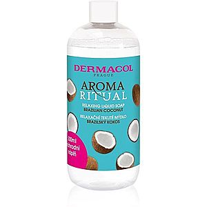 Dermacol Aroma Ritual Brazilian Coconut tekuté mydlo náhradná náplň 500 ml vyobraziť
