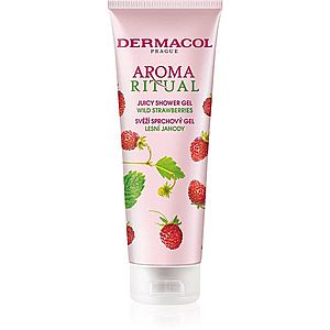 Dermacol Aroma Ritual Wild Strawberries svieži sprchový gél 250 ml vyobraziť
