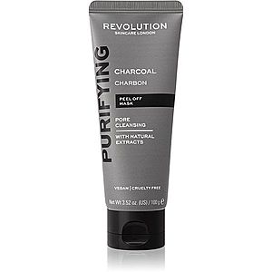 Revolution Skincare Purifying Charcoal zlupovacia maska proti čiernym bodkám s aktívnym uhlím 100 g vyobraziť