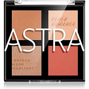Astra Make-up Romance Palette kontúrovacia paletka na tvár na tvár odtieň 01 Peach Romance 8 g vyobraziť