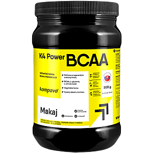 K4 Power BCAA 4: 1: 1 instant (grep-limeta) - Kompava, 400 g, K4 Power BCAA 4: 1: 1 instant (grep-limeta) - Kompava, 400 g vyobraziť