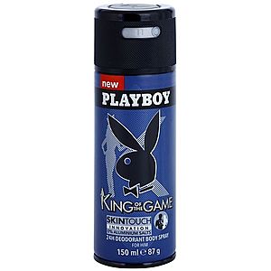 Playboy King Of The Game dezodorant v spreji pre mužov 150 ml vyobraziť
