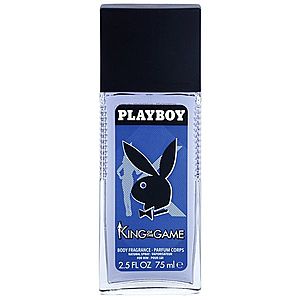 Playboy King Of The Game deodorant s rozprašovačom pre mužov 75 ml vyobraziť