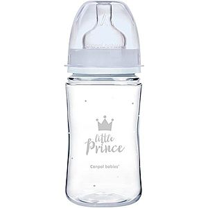 Canpol babies Royal Baby dojčenská fľaša 3m+ Blue 240 ml vyobraziť
