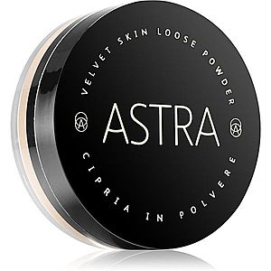 Astra Make-up Velvet Skin sypký rozjasňujúci púder pre zamatový vzhľad pleti odtieň 02 Porcelain 11 g vyobraziť