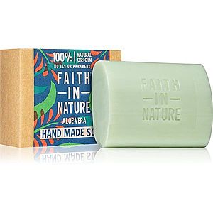 Faith In Nature Hand Made Soap Aloe Vera prírodné tuhé mydlo s aloe vera 100 g vyobraziť