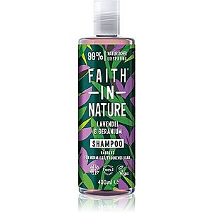 Faith In Nature Lavender & Geranium prírodný šampón pre normálne až suché vlasy 400 ml vyobraziť