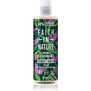 Faith In Nature Lavender & Geranium prírodný kondicionér pre normálne až suché vlasy 400 ml vyobraziť