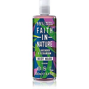 Faith In Nature Lavender & Geranium relaxačný sprchový gél 400 ml vyobraziť