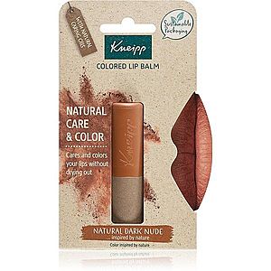 Kneipp Natural Care & Color tónovací balzam na pery odtieň Natural Dark Nude 3, 5 g vyobraziť