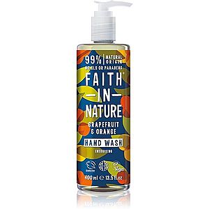 Faith In Nature Grapefruit & Orange prírodné tekuté mydlo na ruky 400 ml vyobraziť