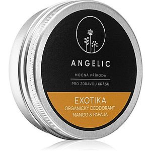 Angelic Organický deodorant "Exotica" Mango & Papaya krémový dezodorant v BIO kvalite 50 ml vyobraziť