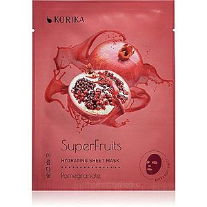 KORIKA SuperFruits Pomegranate - Hydrating Sheet Mask hydratačná plátienková maska Pomegranate 25 g vyobraziť