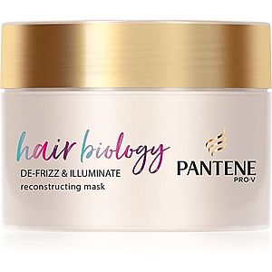 Pantene Hair Biology De-Frizz & Illuminate maska na vlasy pre suché a farbené vlasy 160 ml vyobraziť