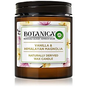 Air Wick Botanica Vanilla & Himalayan Magnolia dekoratívna sviečka 205 g vyobraziť