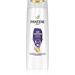 Pantene Hair Superfood Full & Strong šampón 3v1 360 ml vyobraziť