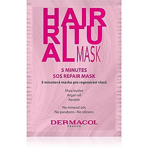 Dermacol Hair Ritual intenzívna regeneračná maska na vlasy 15 ml vyobraziť
