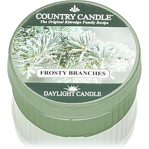 Country Candle Frosty Branches čajová sviečka 42 g vyobraziť