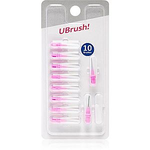 Herbadent UBrush! náhradné medzizubné kefky 0, 7 mm Pink 10 ks vyobraziť