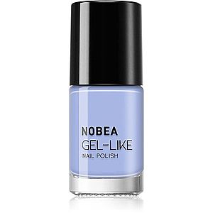 NOBEA Day-to-Day Gel-like Nail Polish lak na nechty s gélovým efektom odtieň Sky blue #N44 6 ml vyobraziť