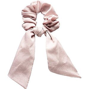 Notino Hair Collection Bow scrunchie gumička do vlasov Shiny pink 1 ks vyobraziť