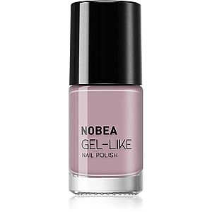 NOBEA Day-to-Day Gel-like Nail Polish lak na nechty s gélovým efektom odtieň Silky nude #N51 6 ml vyobraziť