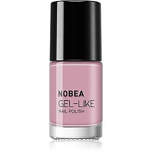 NOBEA Day-to-Day Gel-like Nail Polish lak na nechty s gélovým efektom odtieň Old style pink #N50 6 ml vyobraziť