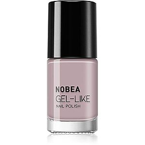 NOBEA Day-to-Day Gel-like Nail Polish lak na nechty s gélovým efektom odtieň Beige nutmeg #N52 6 ml vyobraziť