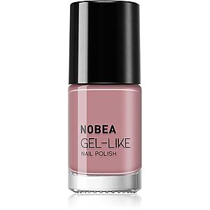 NOBEA Day-to-Day Gel-like Nail Polish lak na nechty s gélovým efektom odtieň Sienna #N58 6 ml vyobraziť