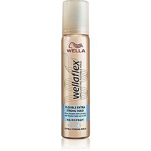 Wella Wellaflex Flexible Extra Strong lak na vlasy so silnou fixáciou 75 ml vyobraziť