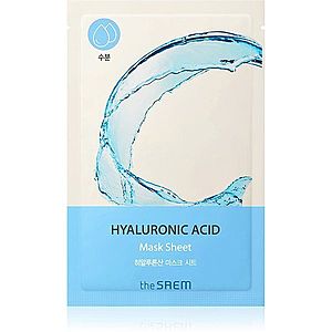 The Saem Bio Solution Hyaluronic Acid hydratačná plátienková maska 20 g vyobraziť