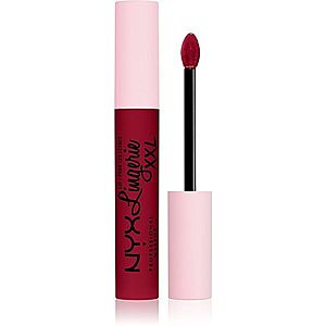 NYX Professional Makeup Lip Lingerie XXL tekutý rúž s matným finišom odtieň 22 - Sizzlin 4 ml vyobraziť