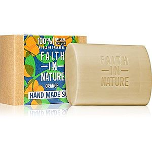 Faith In Nature Hand Made Soap Orange prírodné tuhé mydlo 100 g vyobraziť