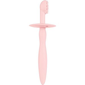 Canpol babies Hygiene silikónová zubná kefka 0m+ Pink 1 ks vyobraziť