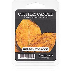 Country Candle Golden Tobacco vosk do aromalampy 64 g vyobraziť