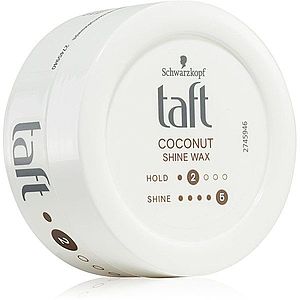 Schwarzkopf Taft Coconut Shine vosk na vlasy dodávajúci hydratáciu a lesk 75 ml vyobraziť