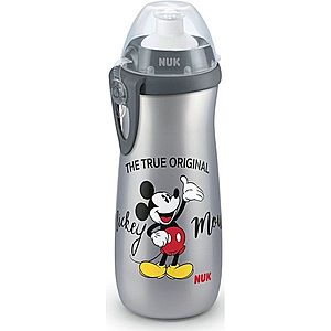 NUK First Choice Mickey Mouse detská fľaša 36m+ Grey 450 ml vyobraziť