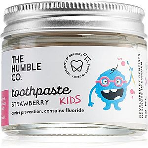 The Humble Co. Natural Toothpaste Kids prírodná zubná pasta pre deti s jahodovou príchuťou 50 ml vyobraziť