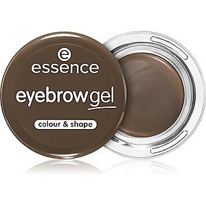 Essence Colour & Shape gél na obočie odtieň 03 Brown 3 g vyobraziť