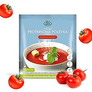 Proteínová polievka (paradajková s bazalkou) - Express Diet, 1 ks, Proteínová polievka (paradajková s bazalkou) - Express Diet, 1 ks vyobraziť