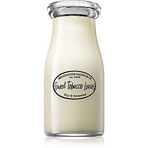 Milkhouse Candle Co. Creamery Sweet Tobacco Leaves vonná sviečka Milkbottle 227 g vyobraziť
