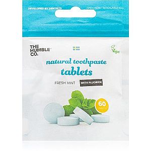 The Humble Co. Natural Toothpaste Tablets pastilky Fresh Mint 60 ks vyobraziť