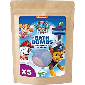 Nickelodeon Paw Patrol Bath Bomb bomba do kúpeľa mix pre deti Universal 5x50 g vyobraziť