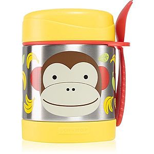 Skip Hop Zoo Monkey termoska s lyžičkou 12m+ 325 ml vyobraziť