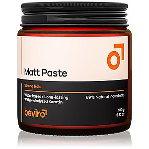 Beviro Matt Paste Strong Hold pasta na vlasy Matt 100 g vyobraziť