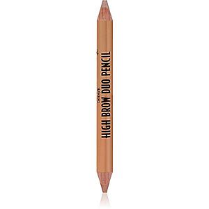 Benefit High Brow Duo Pencil rozjasňujúca ceruzka pod obočie odtieň Deep 2x1, 4 g vyobraziť