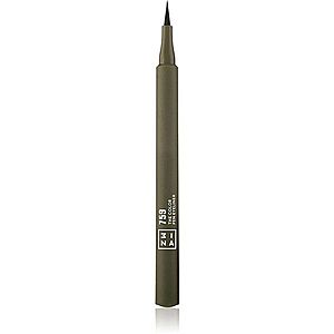 3INA The Color Pen Eyeliner očné linky vo fixe odtieň 759 - Olive green 1 ml vyobraziť