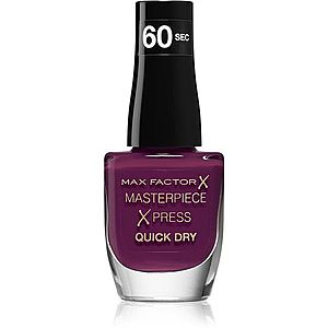 Max Factor Masterpiece Xpress rýchloschnúci lak na nechty odtieň 340 Berry Cute 8 ml vyobraziť